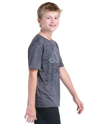 Boys' 8-20 Short-Sleeve Melange Lineage T-Shirt