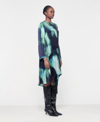 Women's Printed Paneled Dress