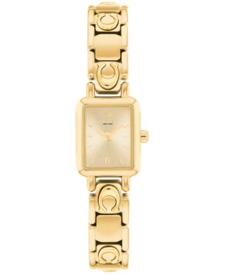 Women's Mara Gold Tone Stainless Steel Bracelet Watch, 15.5mm