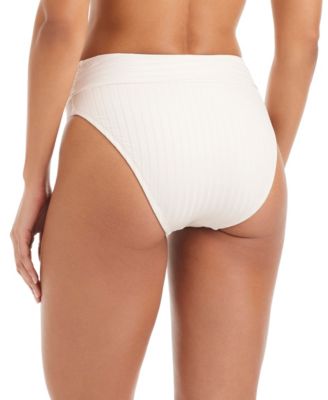 Women's Refresh Ribbed Moderate-Coverage Swim Bottoms
