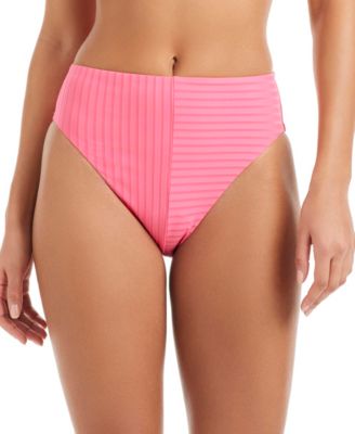 Women's Refresh Ribbed High-Rise Swim Bottoms