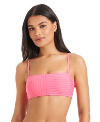 Women's Tie-Back Bandeau Bikini Top