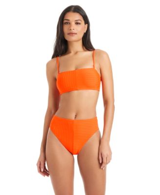 Women's Tie-Back Bandeau Bikini Top