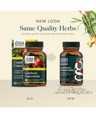 Cranberry Concentrate - Traditionally for Helping to Maintain Urinary Tract Health - 60 Liquid Phyto-Caps (60 Servings)