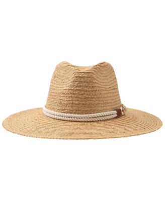 Braided Band Raffia Fedora Hat