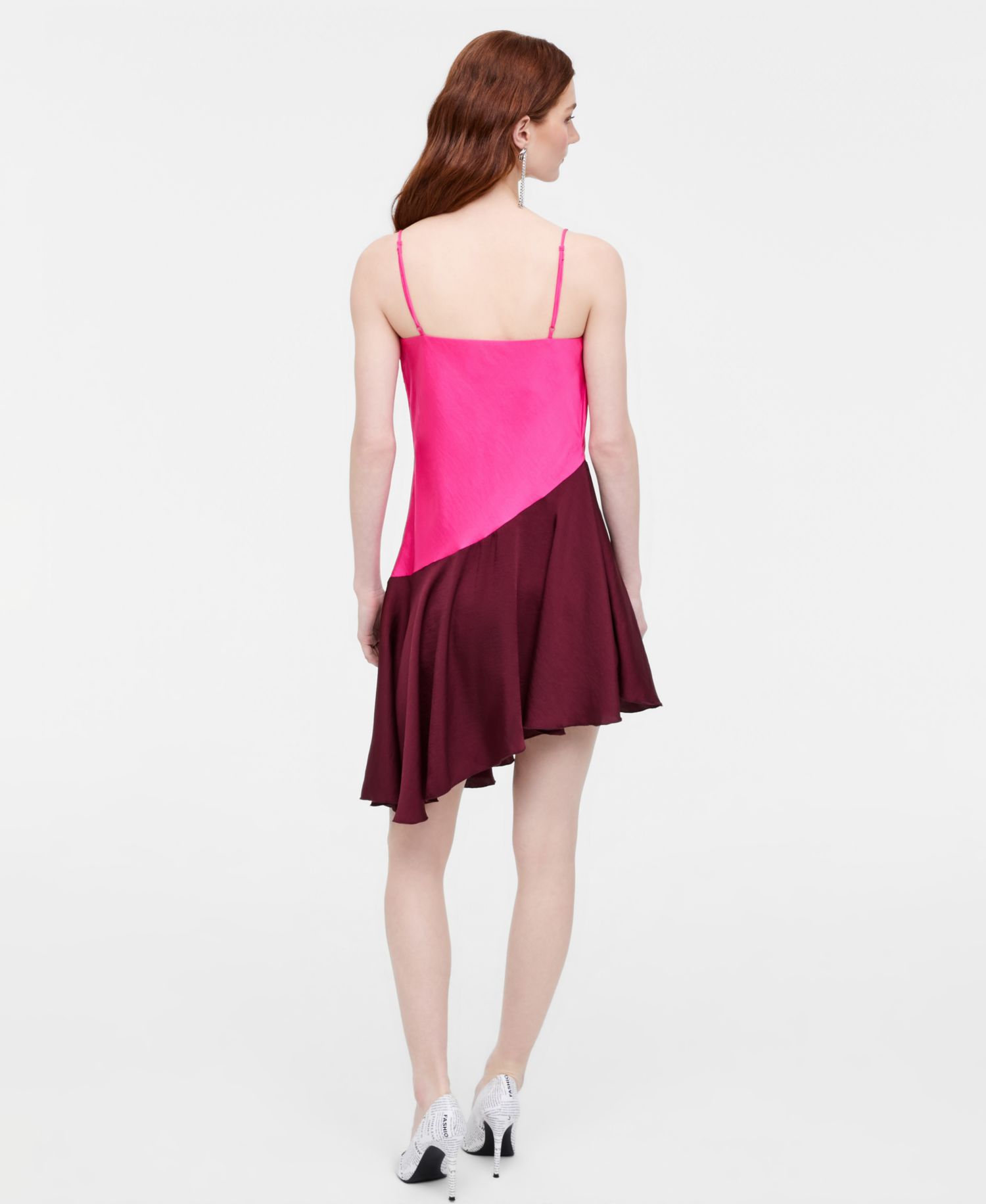 Women's Cowl-Neck Asymmetrical-Hem Mini Dress, Macy's Exclusive- Molly Rogers Capsule Collection