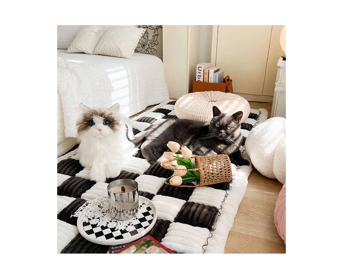 FunnyFuzzy Garden Chic Cotton Sofa Seat Pad