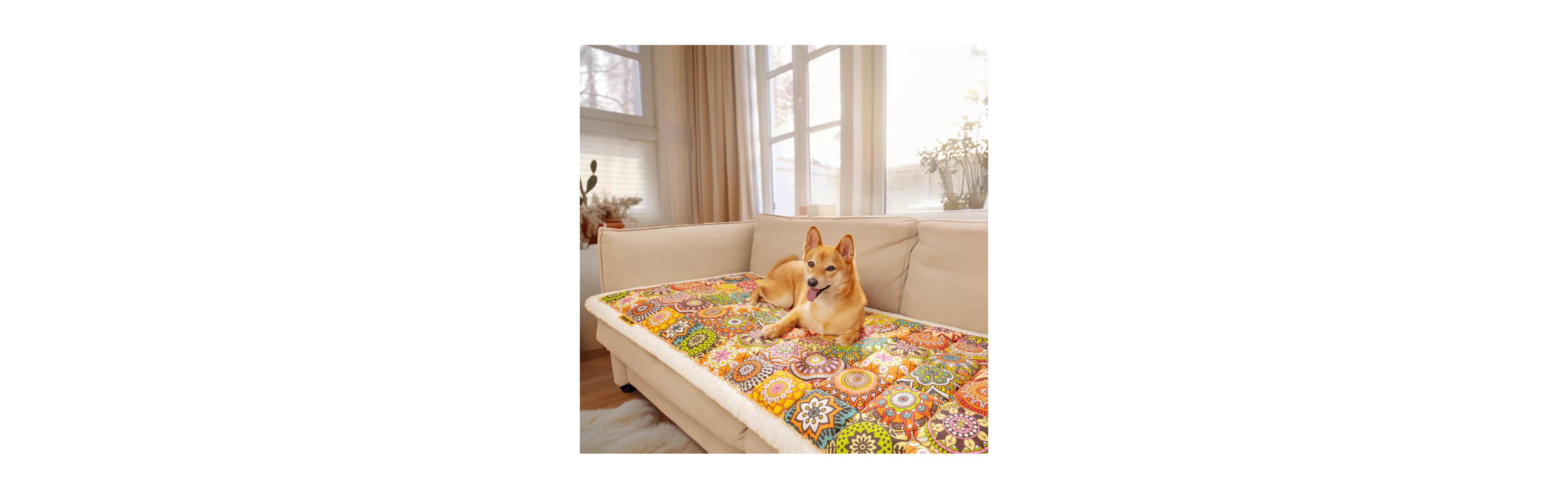 FunnyFuzzy Garden Chic Cotton Sofa Seat Pad