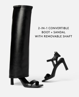 x June Ambrose Women's Nova-Shaft Strappy Sandals