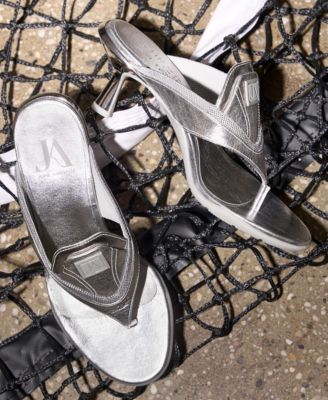 x June Ambrose Women's Ravyn Slip-On Thong Sandals