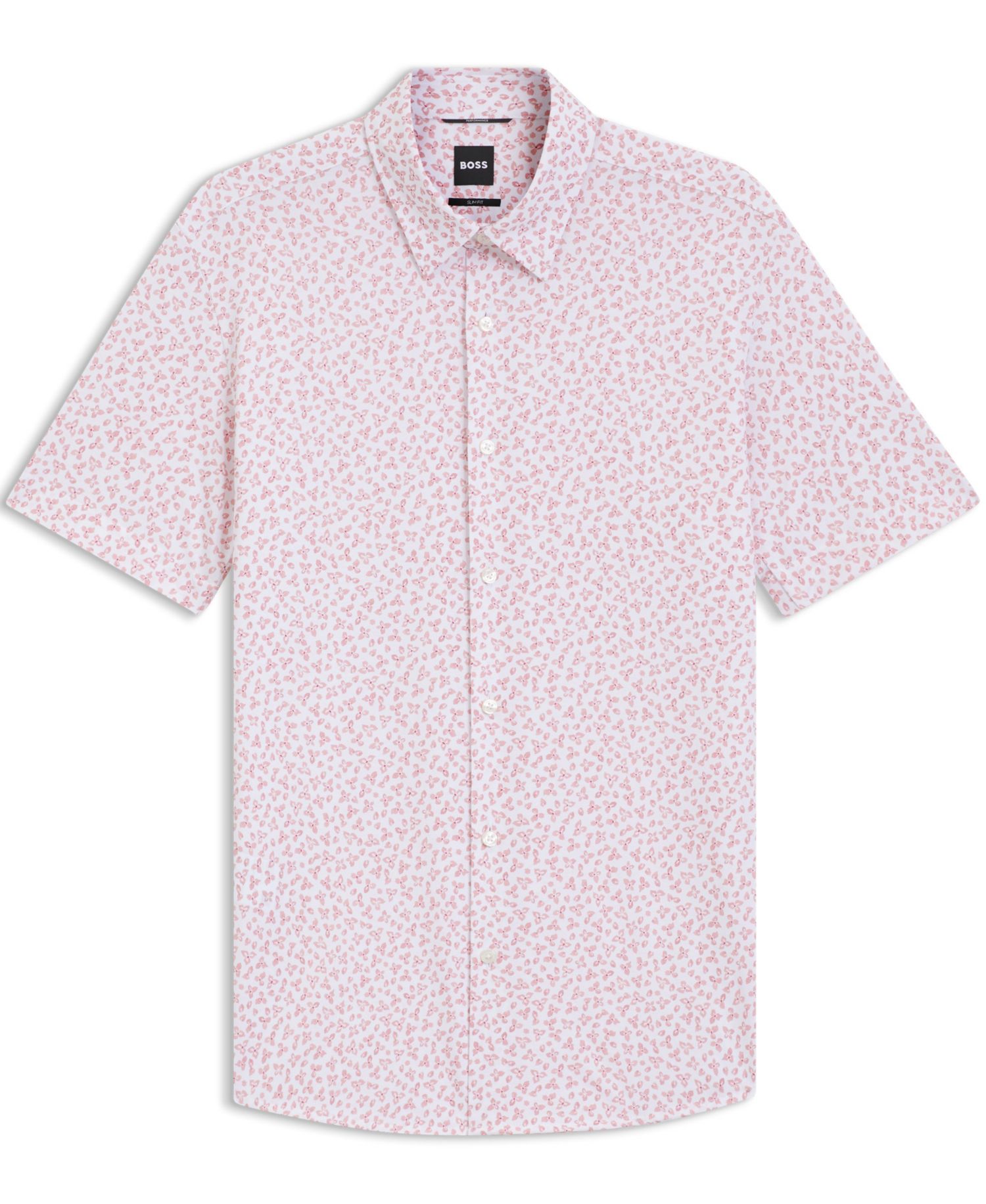 Men's Printed Cotton-Blend Jersey Slim-Fit Shirt