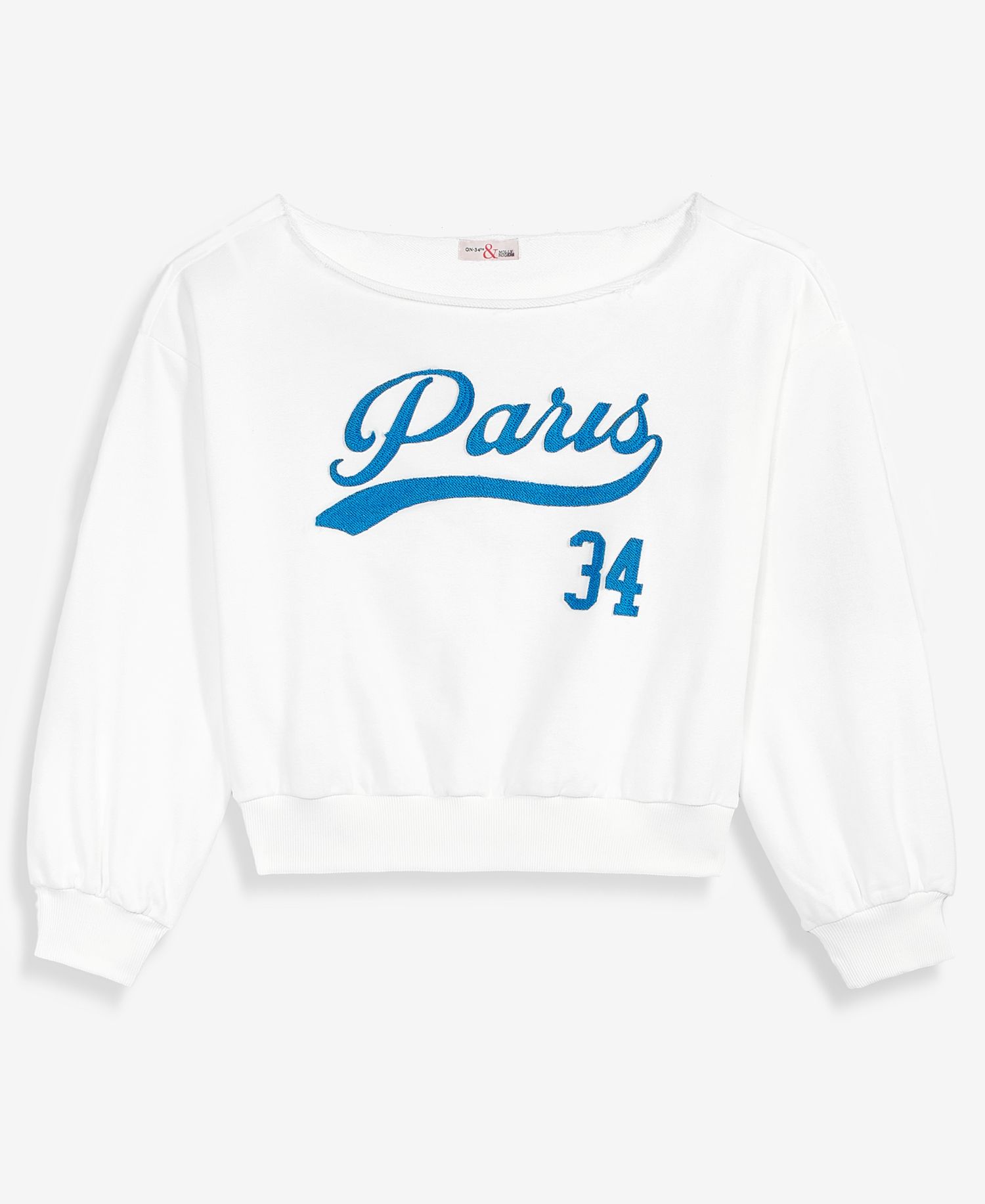 Women's Paris Sweatshirt, Macy's Exclusive- Molly Rogers Capsule Collection