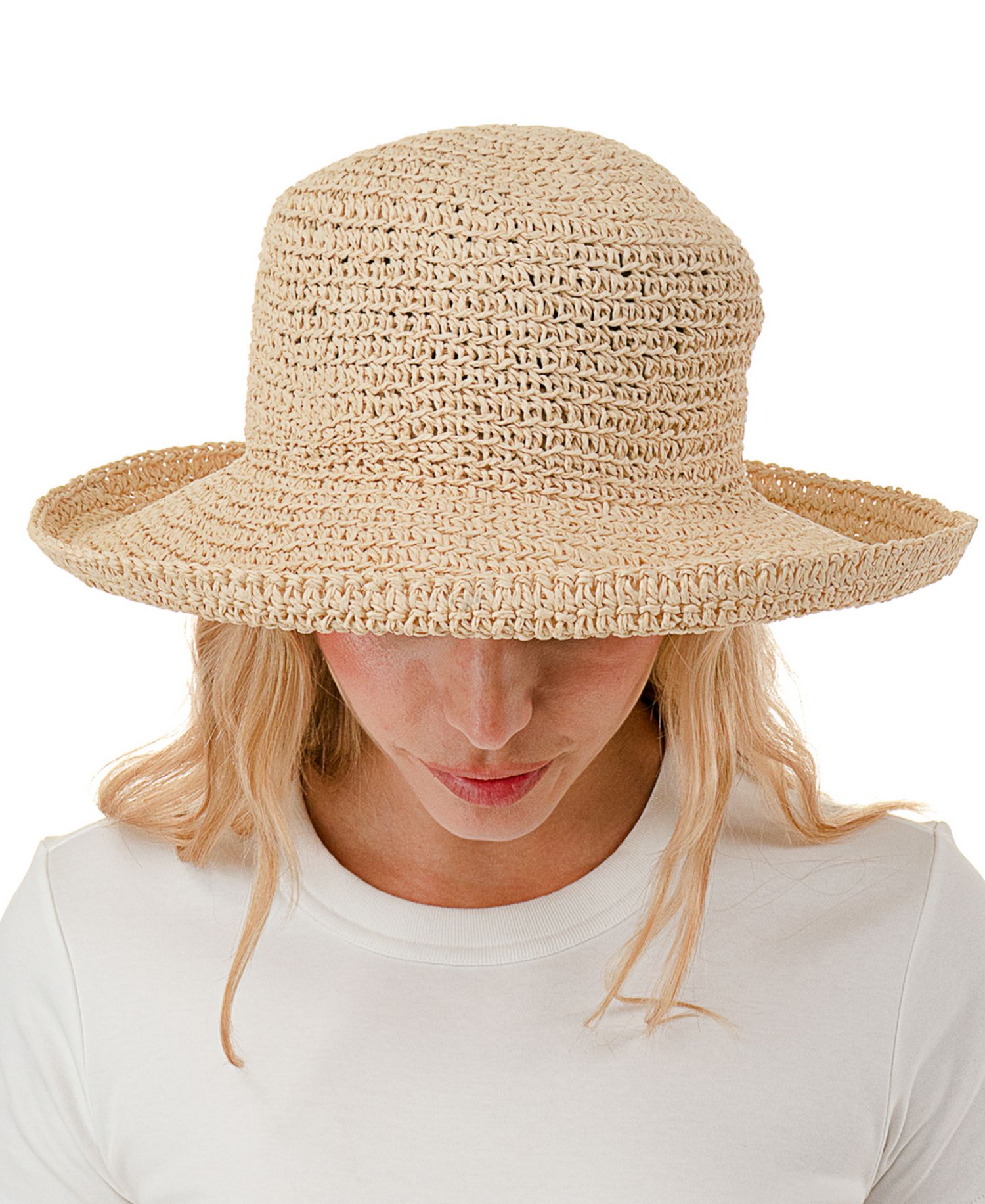 Straw Texture Sun Hat