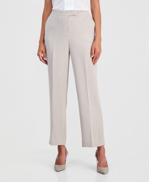 Женские брюки Kasper Women's High-Rise Extended-Tab Stretch Pants, Regular & Petite
