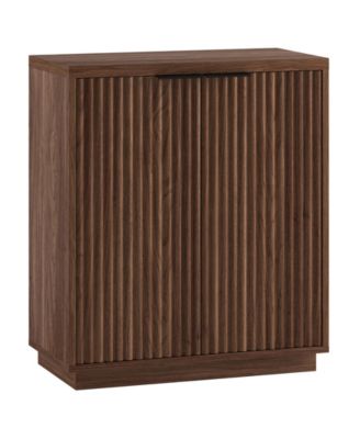 Mansfield 28" Wide Rectangular Fluted Accent Cabinet