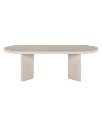 Alma 48" Wide Oval Coffee Table