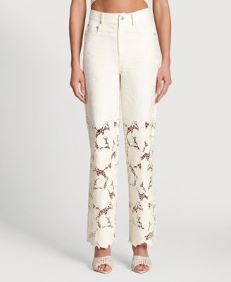 PANT EMBROIDERED CUTOUT
