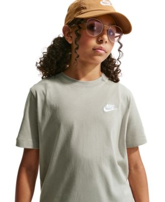  Kids' Sportswear Embroidered Logo Graphic T-Shirt