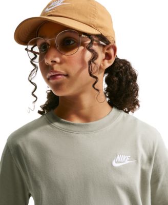  Kids' Sportswear Embroidered Logo Graphic T-Shirt