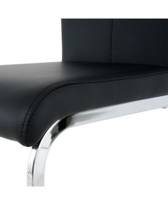 Modern Ergonomic Dining Chair with Non-Slip Feet (Set of 2)