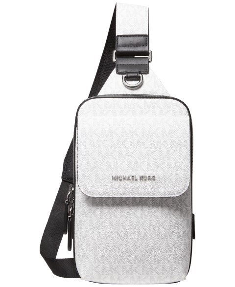 Мужские сумки Michael Kors Men's Signature Logo Sling Bag