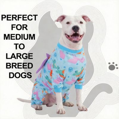 Cotton Polyester Calming Dog Onesie for All Seasons - Stress Relief, Comfort, and Easy Care