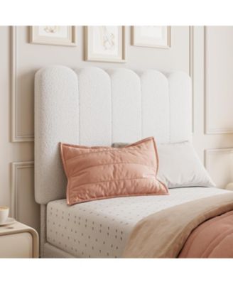 Bed Frame Storage Headboard Drawer Velvet Upholstered Platform Wooden Slats Easy Assembly Noise-Free.