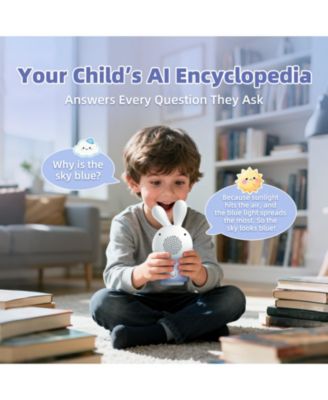 Smart AI Bunny – Interactive Storytelling Toy with Music and Nightlight