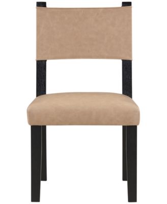 Macai 2-Pc. Faux Leather Side Chair Set