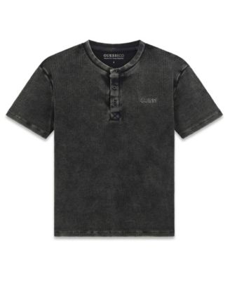 Boys' 8-16 Short-Sleeve Henley Top