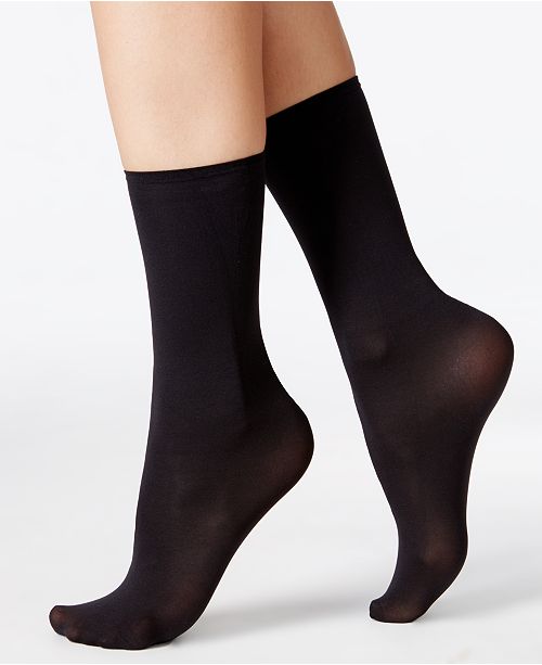Hue Women's Opaque Anklet Socks & Reviews Handbags & Accessories Macy's