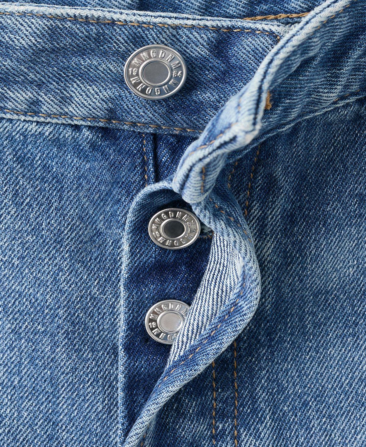 Mango Women's Straight Low-Waist Jeans view 2 — MAYCSS fashion products