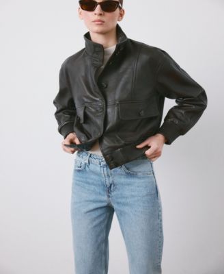 Women's Mid-Rise Straight Jeans