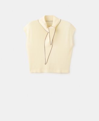 Women's Handkerchief Detail Knit Top