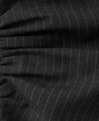 Women's Cut-Out Pinstripe Dress