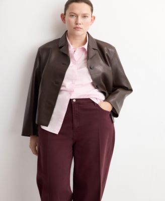 Women's High-Waisted Wide Leg Jeans