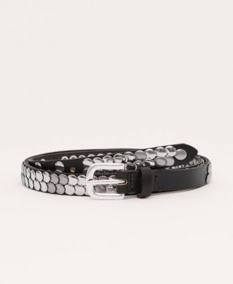 Women's Stud Leather Belt