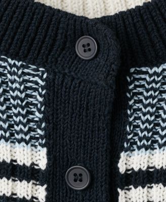 Women's Stripped Knit Cardigan