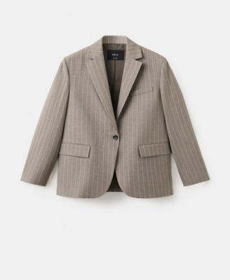 Women's Wool-Blend Suit Blazer
