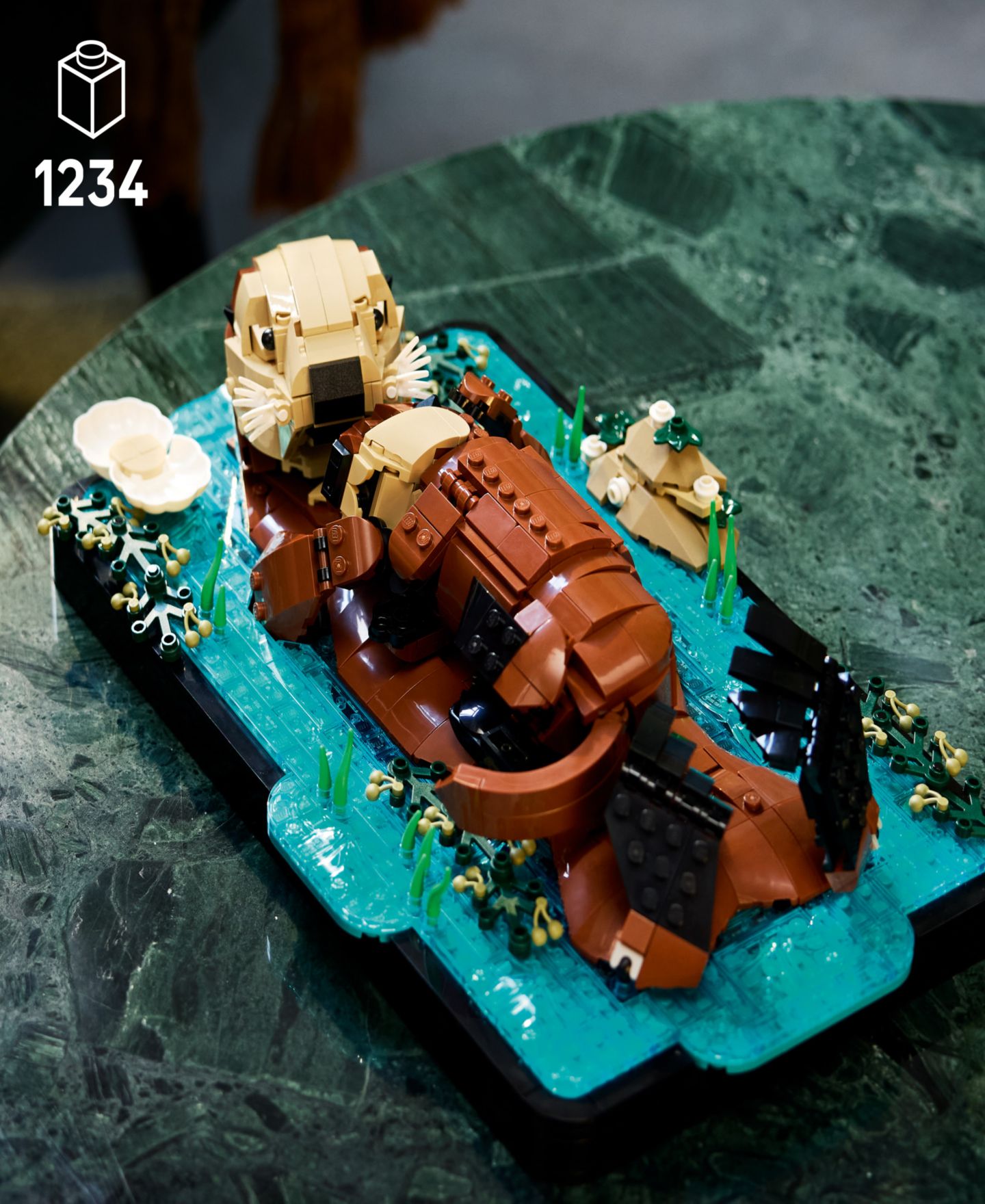 Детский конструктор LEGO® Ideas Floating Sea Otter Building Set, 21366 — фото 2