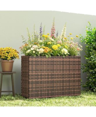 Raised Garden Bed with Adjustable Foot Pads,