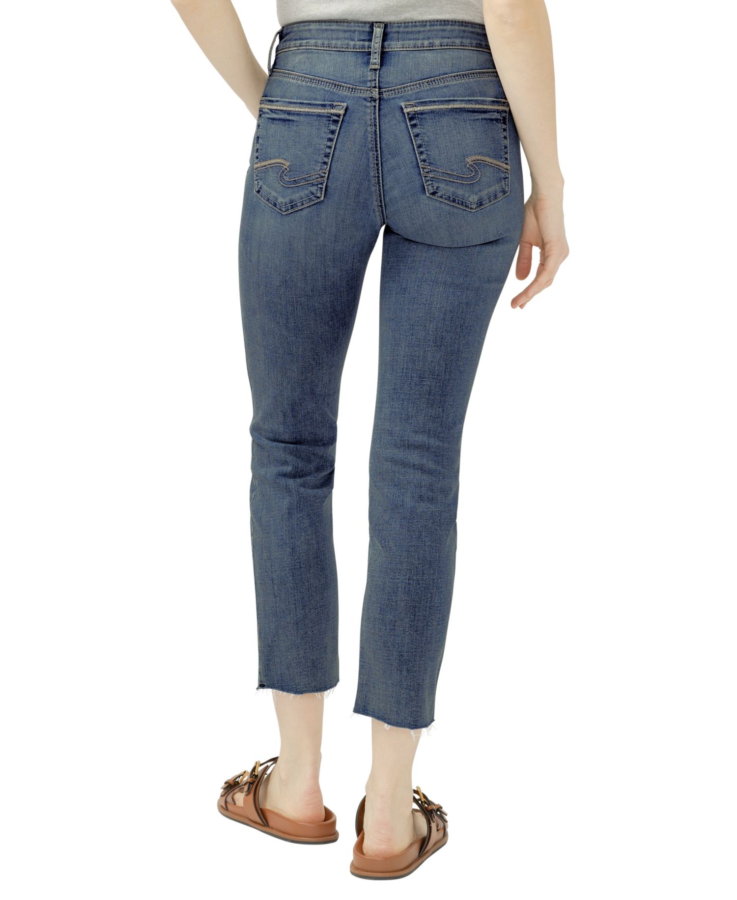 Women's Suki Mid-Rise Cropped Skinny Jeans