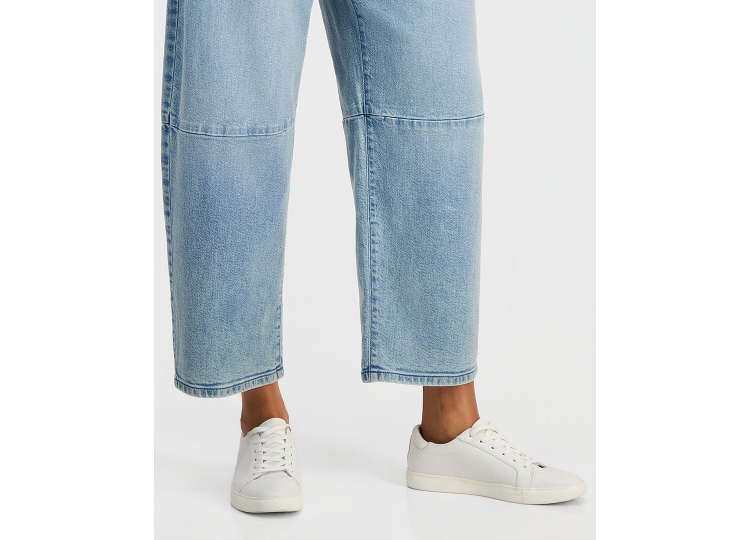 Women's High-Rise Pull-On Barrel Jeans