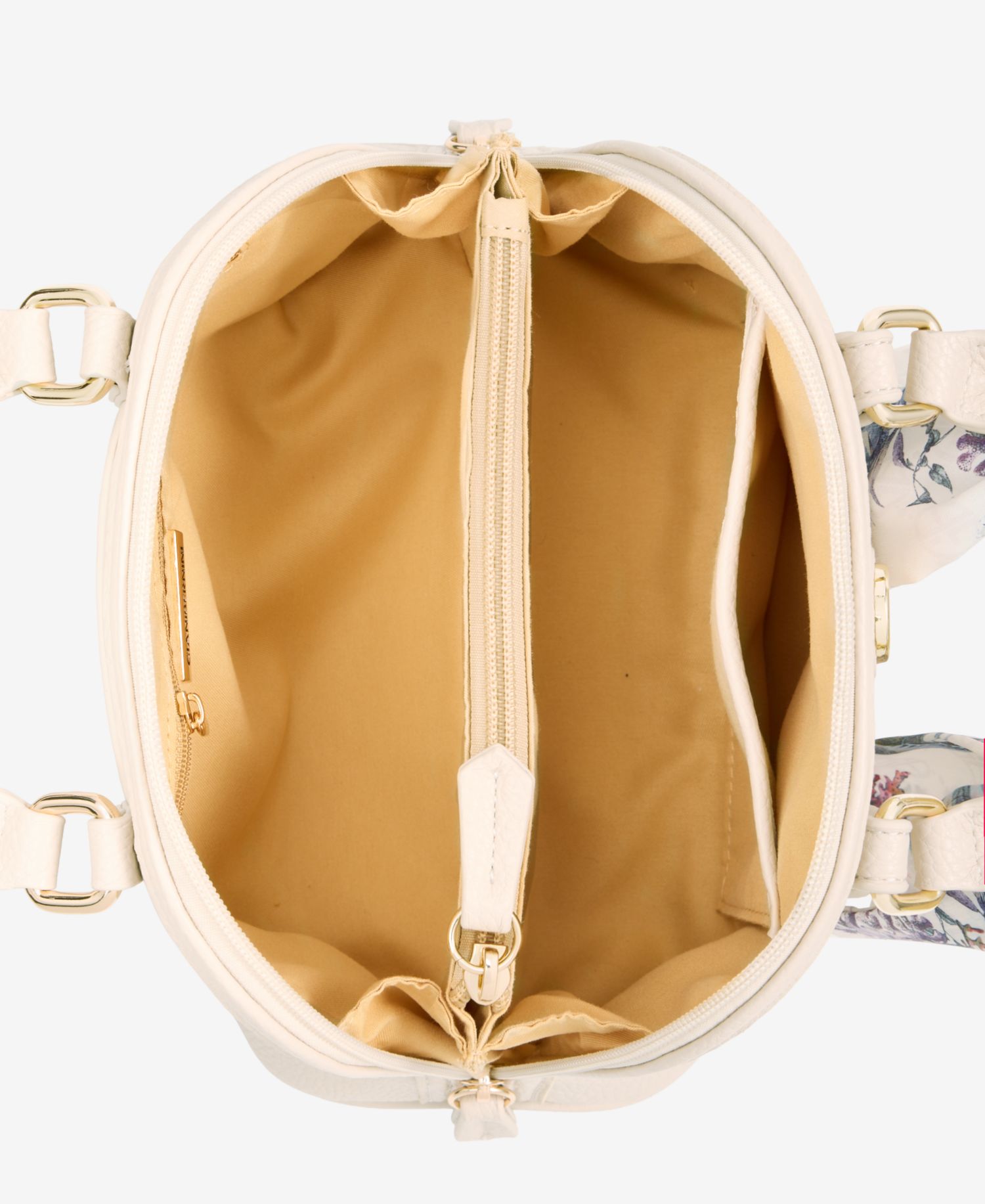 Scarf Handle Dome Satchel
