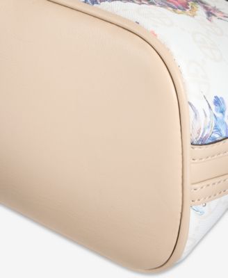 Sea Print Mini Dome Satchel