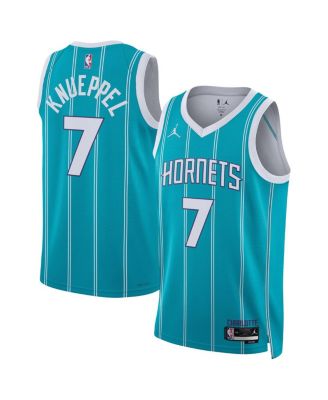 Men's and Women's Kon Knueppel Teal Charlotte Hornets Swingman Icon Edition Jersey