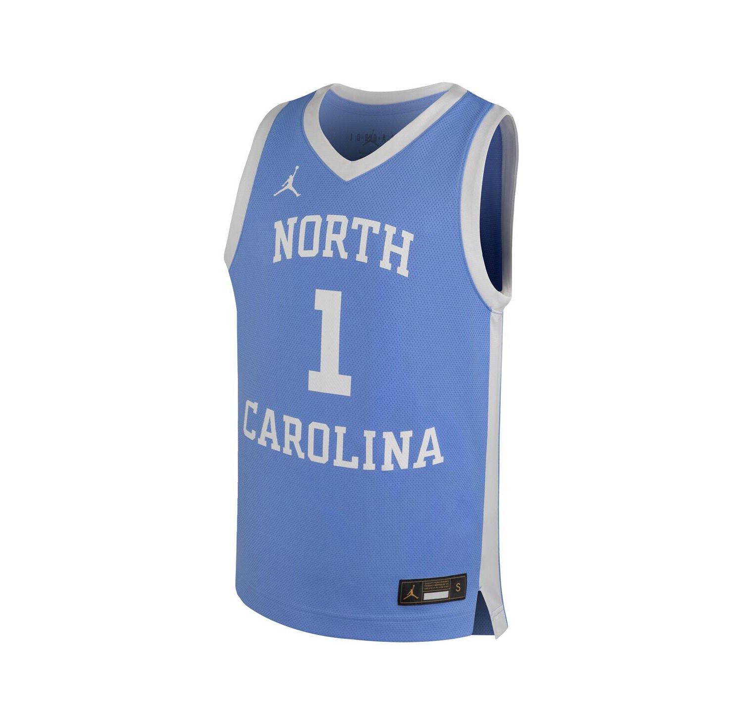 Big Boys and Girls Carolina Blue North Carolina Tar Heels Replica Basketball Jersey