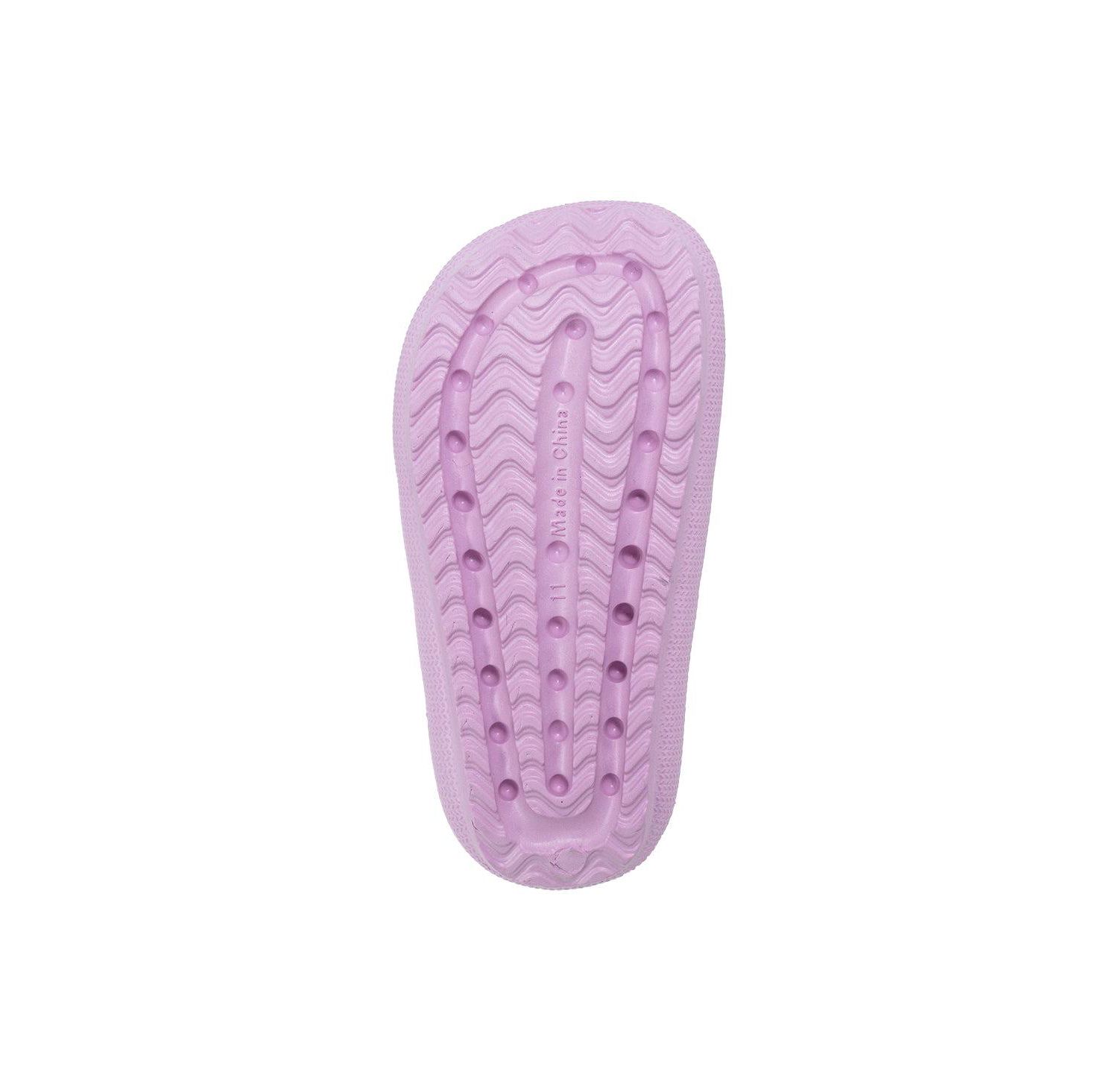 Girls Girls EVA Slide - Lightweight Comfy Slide Sandals with Rhinestone Fruit Patches