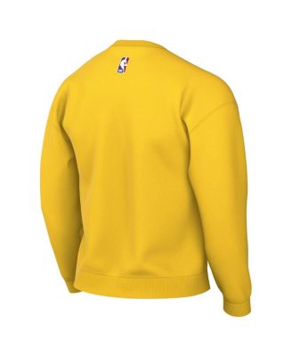 Men's Gold Indiana Pacers Statement Edition Sweatshirt