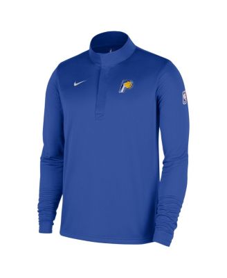 Men's Blue Indiana Pacers 2025/26 City Edition Remix Authentic Coaches Dri-FIT Half-Zip